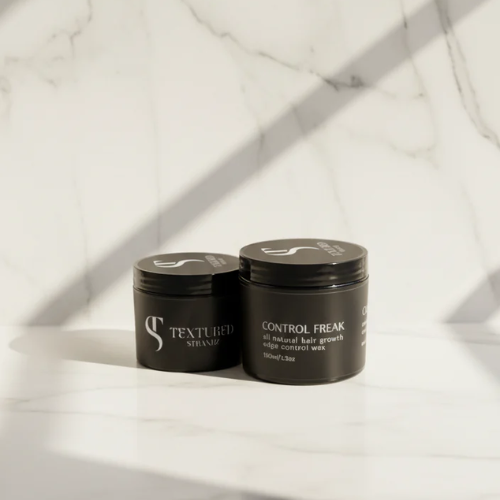 Control Freak Edge Control Wax | Strong Hold, Promotes Growth & No Flaking