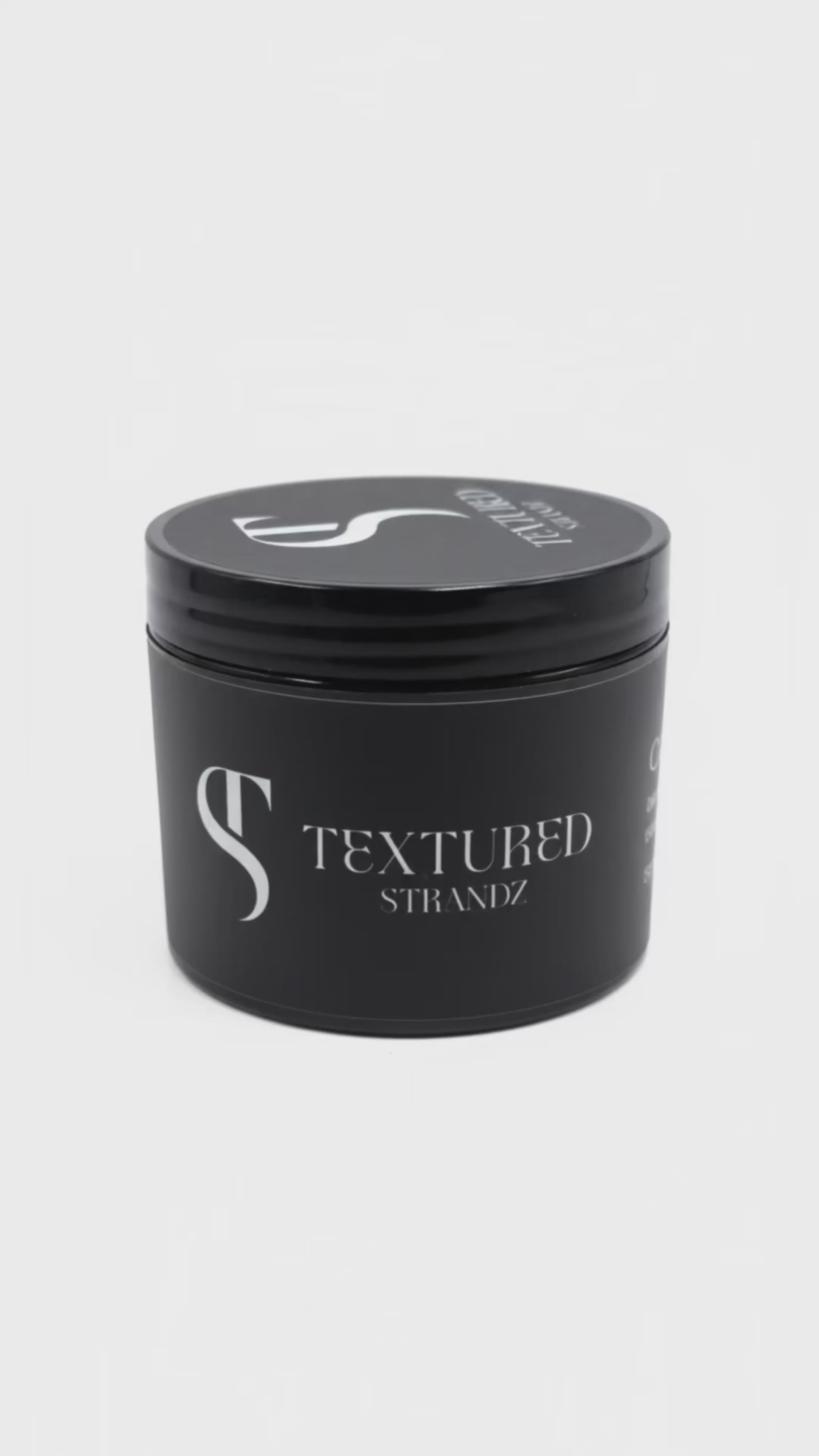 Load video: All-Natural Edge Control Wax for Hair Growth &amp; Hold | Shop Now